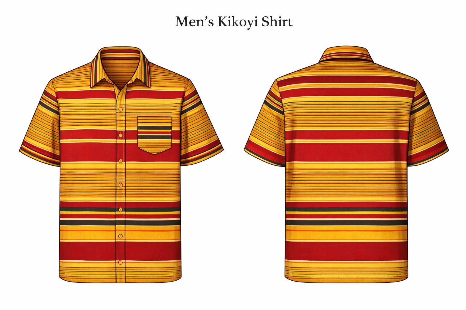Men's Kikoyi Shirt - Image 1